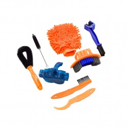 Kit Nettoyage Rapide Pour Chaîne De Vélo - Outil Pour Tous Types De Chaînes (Neuf)