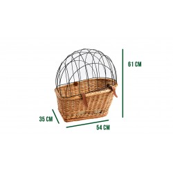 MATTISAM Panier arrière pour vélo - Installation sans outils - Panier de transport pour animaux